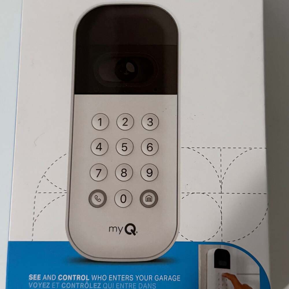 Chamberlain myQ Smart Garage Video Keypad - White (VKP1-MYQ)